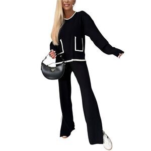 Esea Womens  2Pc Sweater & Pant Set